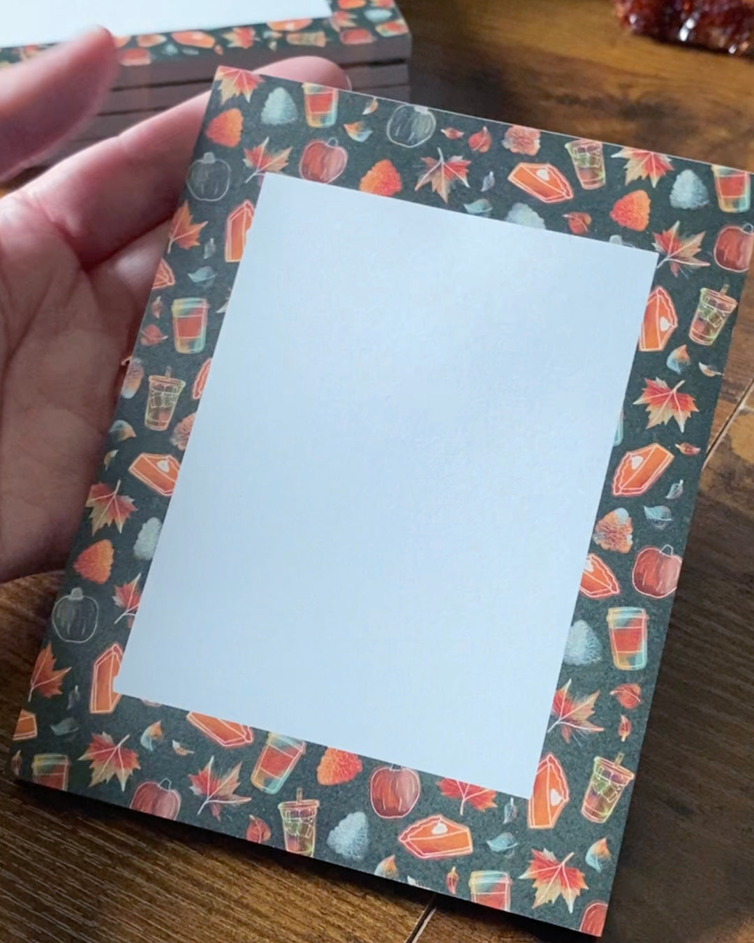Moody Autumn Notepad