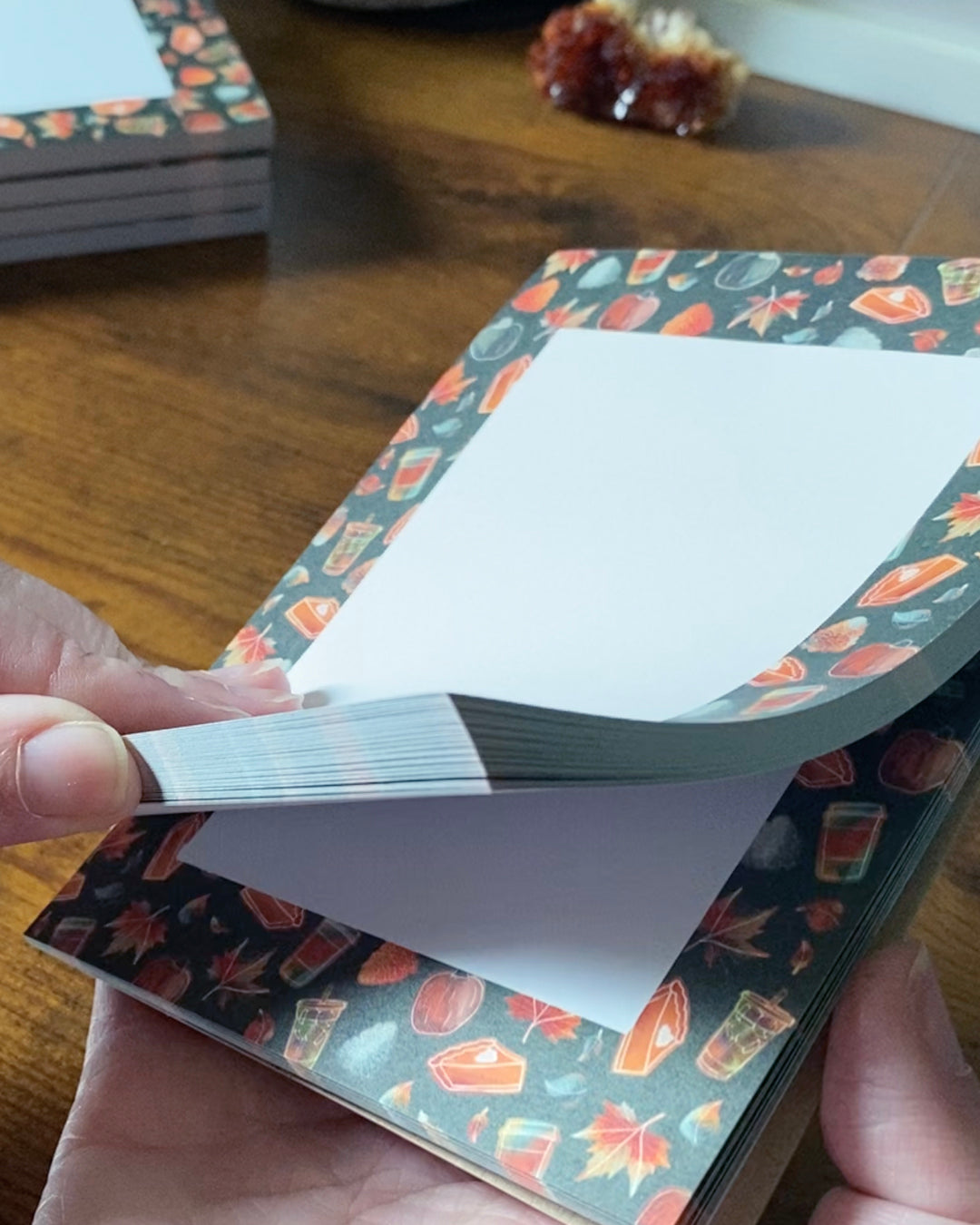 Moody Autumn Notepad