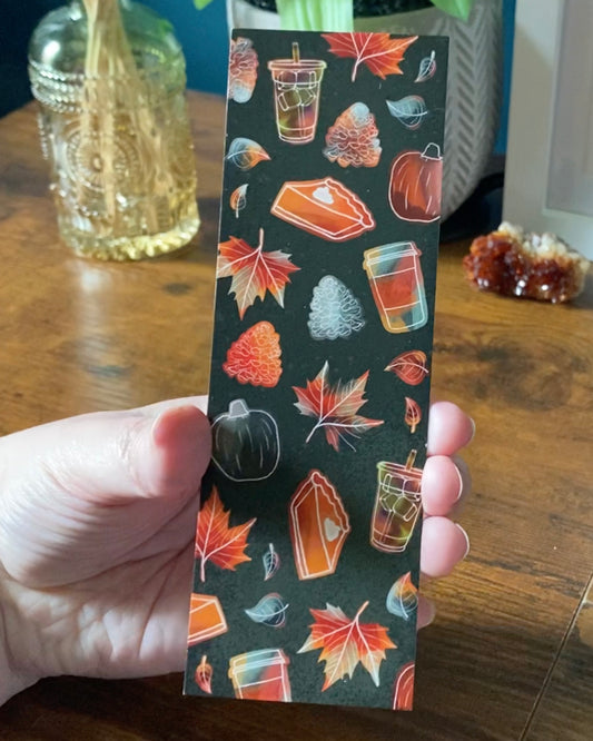 Moody Autumn Bookmark